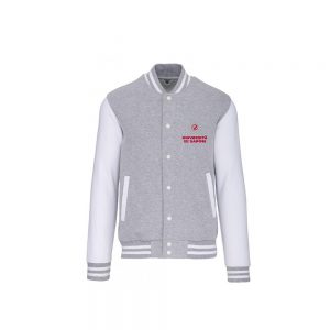 Bomber stile americano grigio UDS 00390P